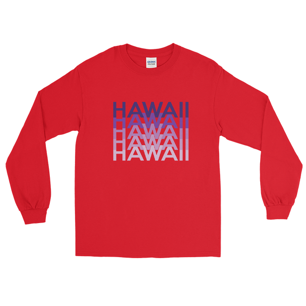 Purple Hawaii Repeat *ADULT LONG SLEEVE*