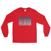 Blue Ohana Repeat *ADULT LONG SLEEVE*