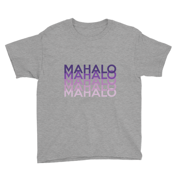 Purple Mahalo Repeat *KIDS SHORT SLEEVE*