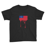 Drip Samoa - Flag Horizontal *KIDS SHORT SLEEVE*