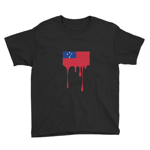 Drip Samoa - Flag Horizontal *KIDS SHORT SLEEVE*