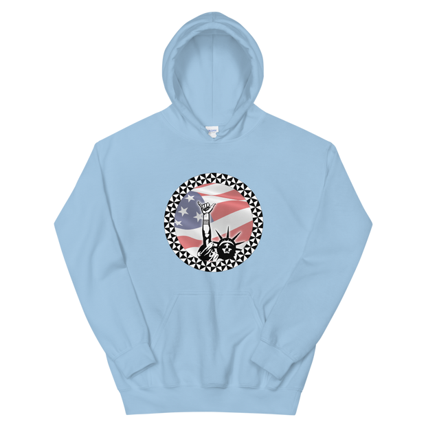 Shaka of Liberty - Stars and Stripes *ADULT HOODIE*