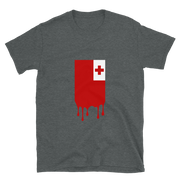 Drip Tonga - Flag Vertical *ADULT SHORT SLEEVE*