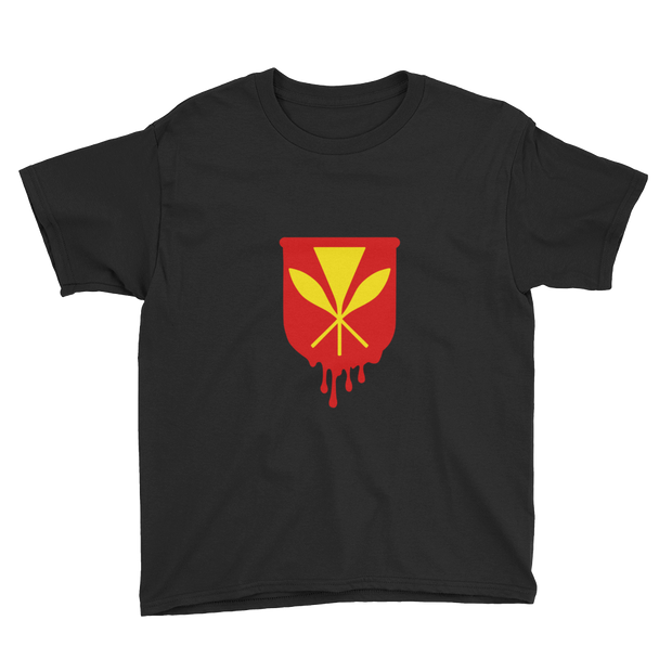 Kanaka Maoli Crest - Red *KIDS SHORT SLEEVE*