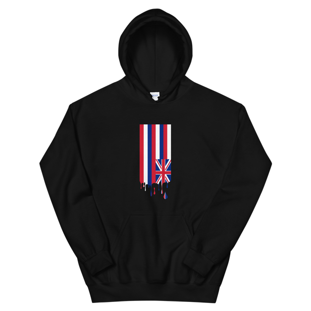 Drip Hawaii Sovereignty - Flag Vertical *ADULT HOODIE*