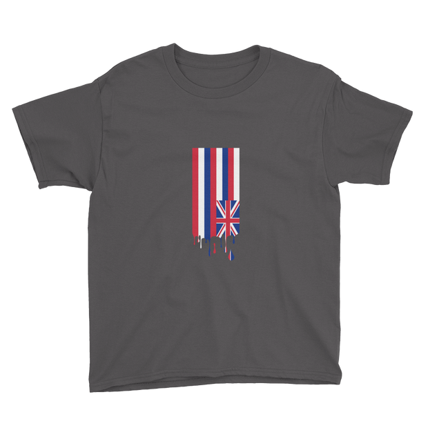 Drip Hawaii Sovereignty - Flag Vertical *KIDS SHORT SLEEVE*