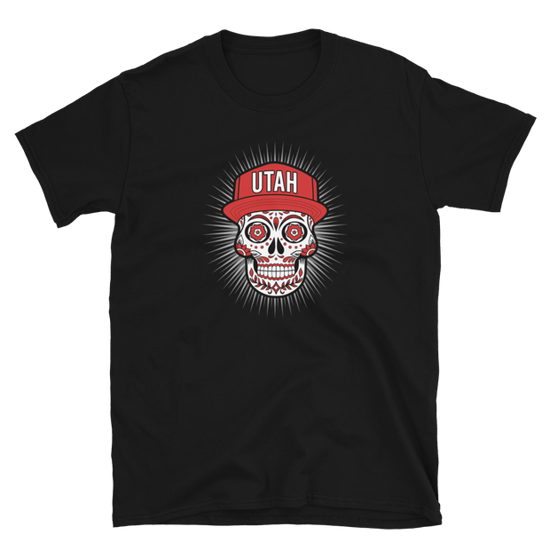 Utah Sugar Skull ~  *ADULT SHORT SLEEVE*