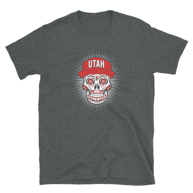 Utah Sugar Skull ~  *ADULT SHORT SLEEVE*